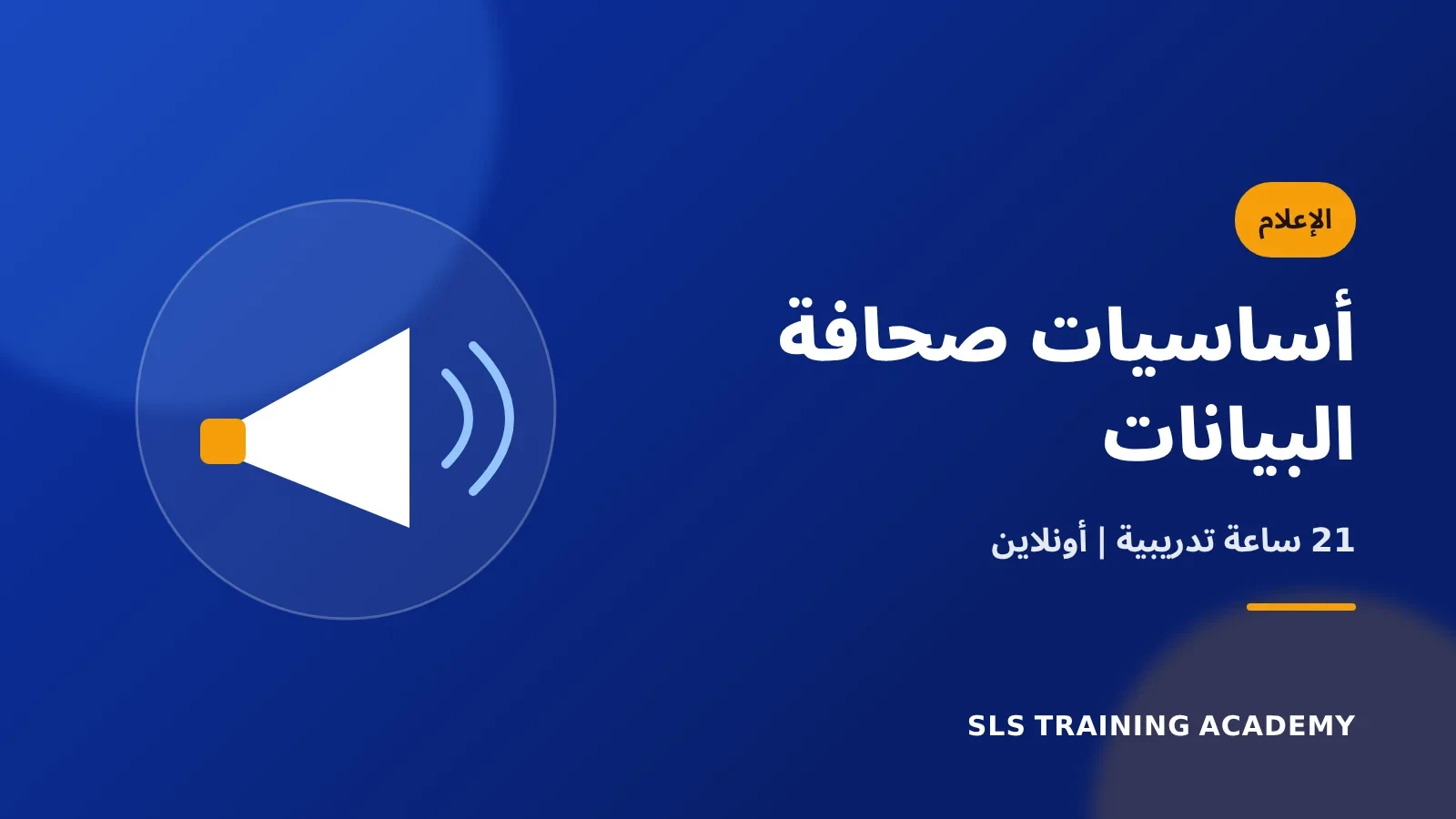 دورة أساسيات صحافة البيانات - Data Journalism