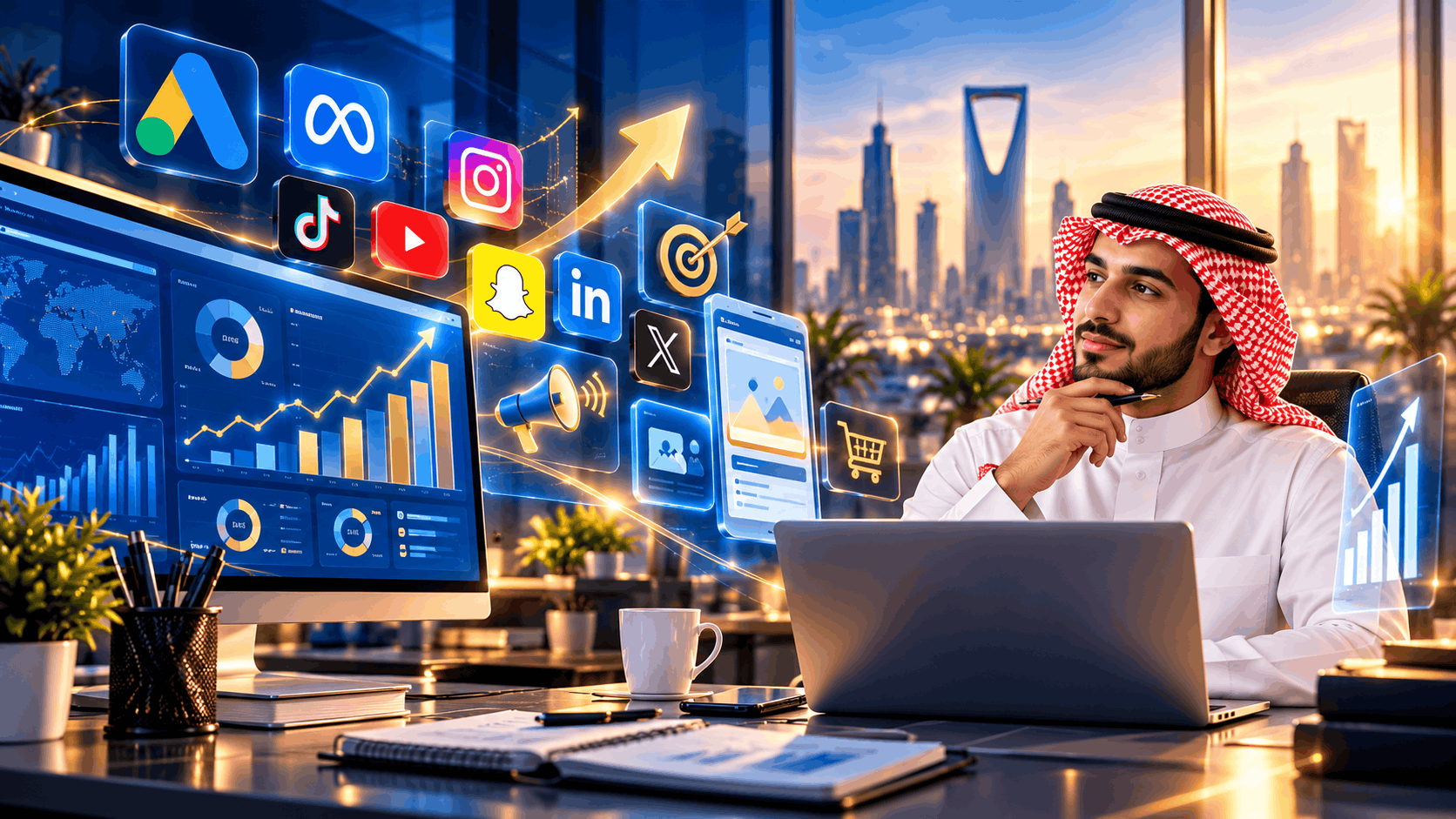دبلومة أخصائي التسويق الرقمي والإعلانات الممولة
