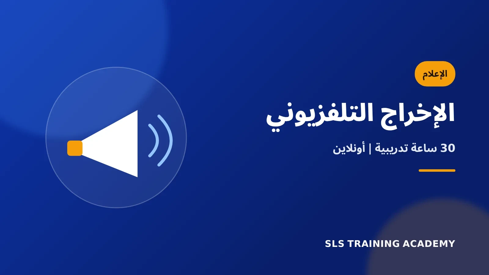 دورة الإخراج التلفزيوني
