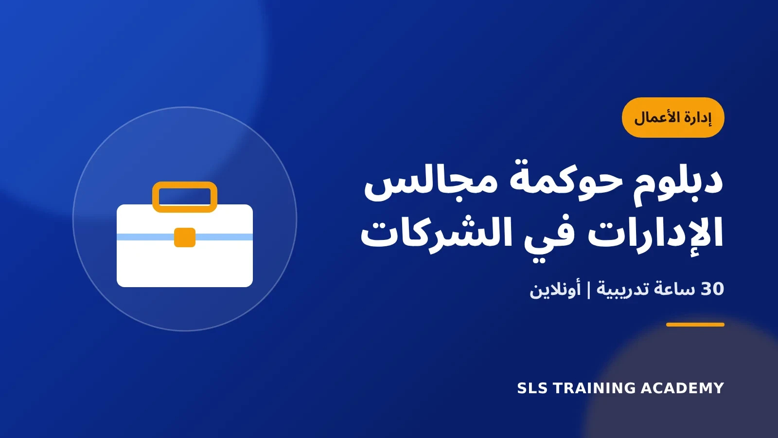 دبلوم حوكمة مجالس الإدارات في الشركات