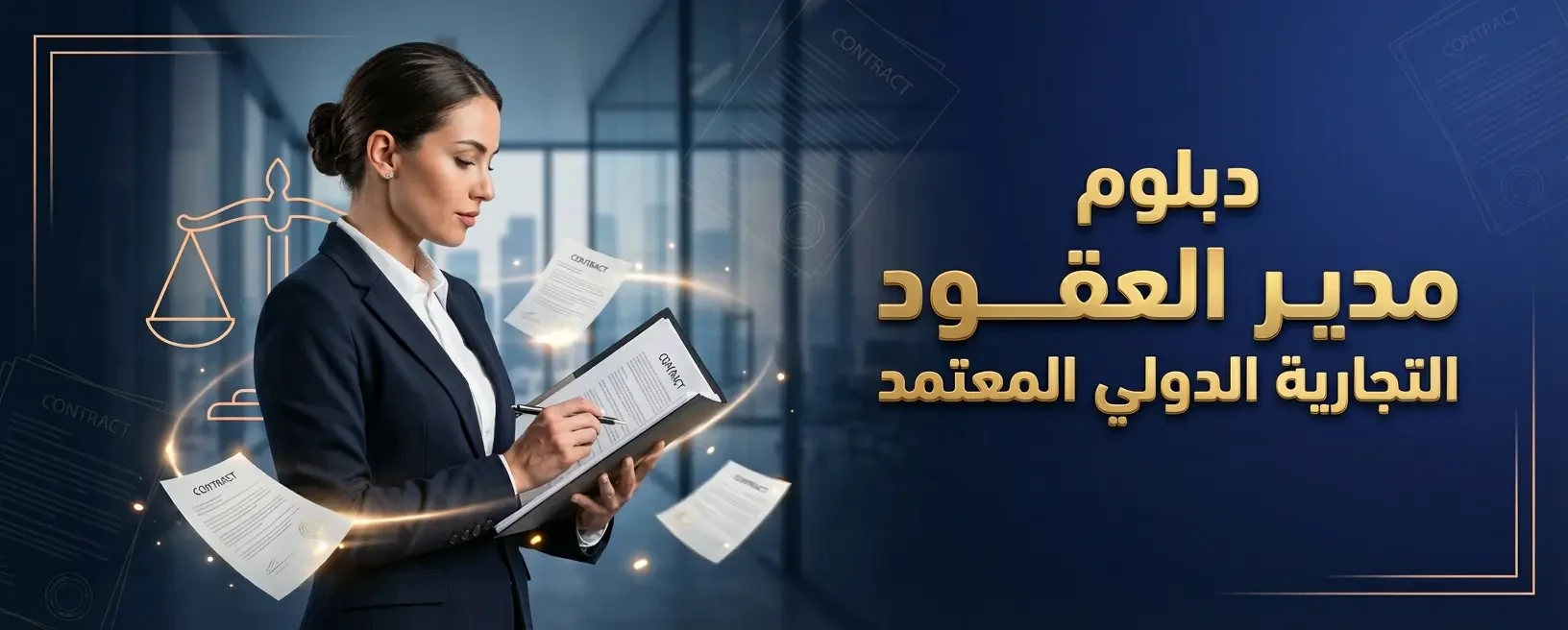 اختبار دبلوم مدير العقود التجارية الدولي المعتمد